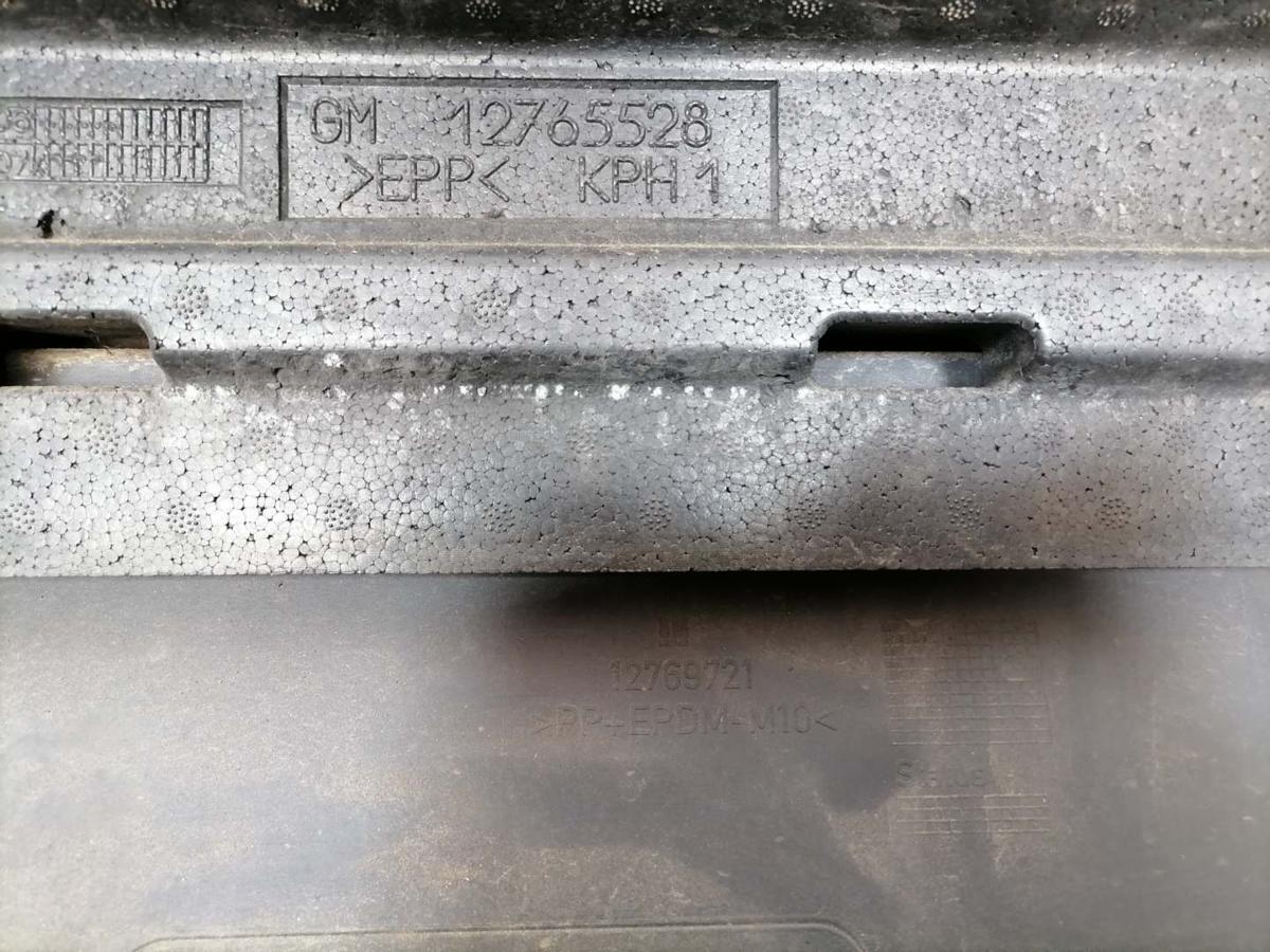 Saab 9-3 YS3F original Sto&szlig;stange Sto&szlig;f&auml;nger hinten 298 Jet Black PDC Limo BJ08